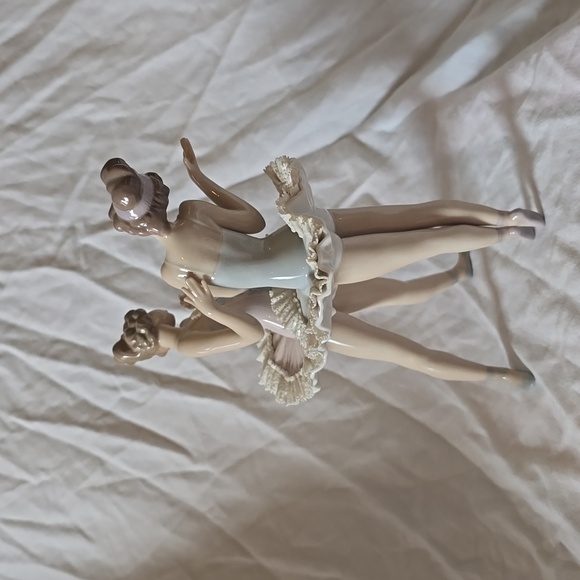 Vintage 1990 Lladro Ballet Dress Rehearsal Porcelain figure - Picture 4 of 13